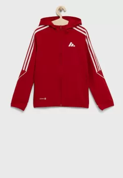 adidas Performance geaca copii TIRO23 L WB Y culoarea rosu imagine