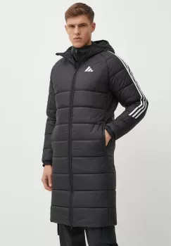 adidas Performance geaca TIRO barbati, culoarea negru, de iarna, IJ7389 imagine