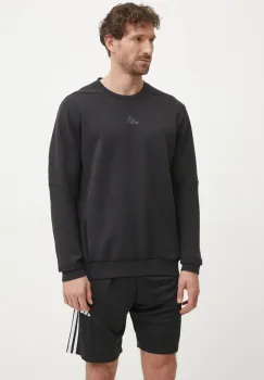 adidas Performance hanorac de antrenament Designed for Training culoarea negru, uni, JJ4642 imagine