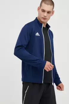 adidas Performance hanorac de antrenament Entrada 22 barbati, culoarea albastru marin, cu imprimeu imagine