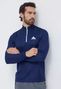 adidas Performance hanorac de antrenament Entrada 22 culoarea albastru marin, cu imprimeu imagine