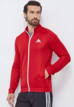 adidas Performance hanorac de antrenament Entrada 22 culoarea rosu, cu imprimeu imagine