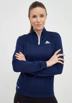adidas Performance hanorac de antrenament Entrada 22 femei, culoarea albastru marin, neted imagine