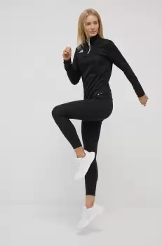 adidas Performance hanorac de antrenament Entrada 22 femei, culoarea negru, neted imagine