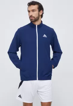 adidas Performance hanorac de antrenament Entrada 22 Presentation culoarea albastru marin, cu imprimeu imagine