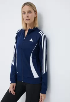 adidas Performance hanorac de antrenament Tiro 24 culoarea albastru marin, cu imprimeu imagine