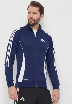 adidas Performance hanorac de antrenament Tiro 24 culoarea albastru marin, cu imprimeu, IR7498 imagine