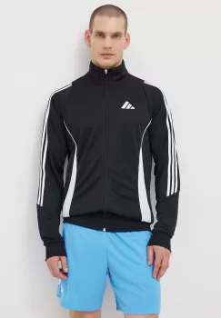 adidas Performance hanorac de antrenament Tiro 24 culoarea negru, cu imprimeu, IJ9959 imagine