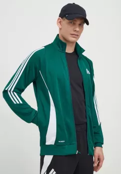 adidas Performance hanorac de antrenament Tiro 24 culoarea verde, cu imprimeu imagine