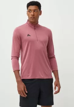 adidas Performance hanorac de antrenament Train Essentials culoarea roz, neted, IW3394 imagine
