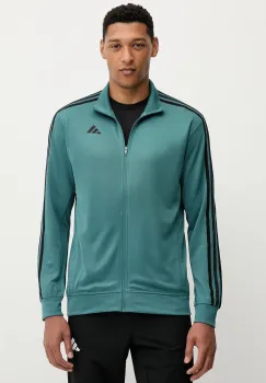 adidas Performance hanorac de antrenament Train Essentials culoarea verde, cu imprimeu, JW7498 imagine