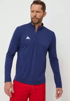 adidas Performance hanorac de antrenament Training Essentials culoarea albastru marin, neted imagine