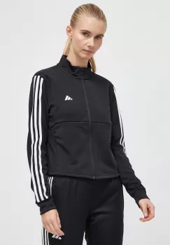 adidas Performance hanorac de antrenament Training Essentials culoarea negru, cu imprimeu imagine