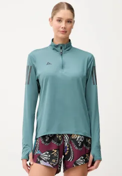 adidas Performance hanorac de jogging Own The Run culoarea verde, uni, JX2255 imagine