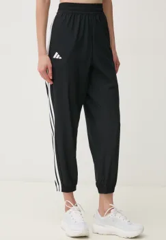 adidas Performance pantaloni de antrenament 3 Stripes culoarea negru, cu imprimeu, JI8313 imagine