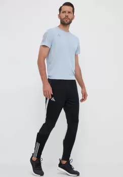 adidas Performance pantaloni de antrenament Tiro 23 culoarea negru, cu imprimeu imagine