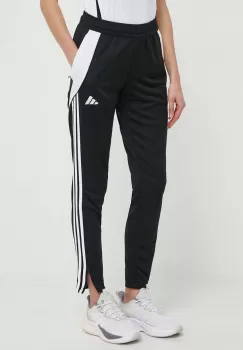adidas Performance pantaloni de antrenament Tiro 24 culoarea negru, cu imprimeu, IJ7660 imagine