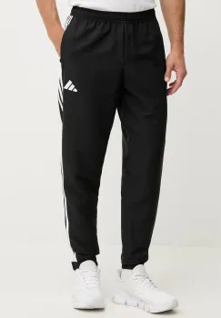 adidas Performance pantaloni de antrenament Tiro Essentials culoarea negru, cu imprimeu, JC5445 imagine