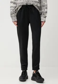 adidas Performance pantaloni de antrenament WORKOUT ESSENTIALS culoarea negru, cu imprimeu, JW2697 imagine