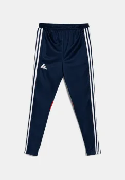 adidas Performance pantaloni de trening pentru copii culoarea albastru marin, cu imprimeu, JD0576 imagine