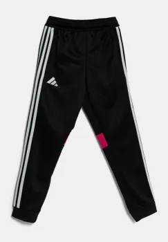 adidas Performance pantaloni de trening pentru copii culoarea negru, cu imprimeu, JD3064 imagine