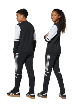 adidas Performance pantaloni de trening pentru copii culoarea negru, cu imprimeu, JE2762 imagine