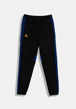 adidas Performance pantaloni de trening pentru copii culoarea negru, cu imprimeu, JX2225 imagine