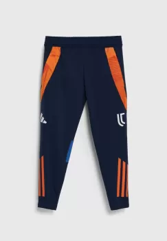 adidas Performance pantaloni de trening pentru copii JUVE TR PNTY culoarea albastru marin, modelator, IS5818 imagine