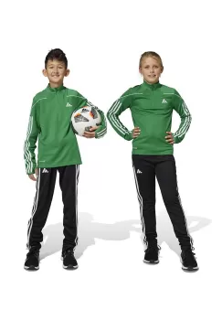 adidas Performance pantaloni de trening pentru copii TIRO23L TR PNTY culoarea negru, cu imprimeu imagine