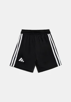 adidas Performance pantaloni scurti copii culoarea negru, cu imprimeu, talie reglabila, JD0599 imagine