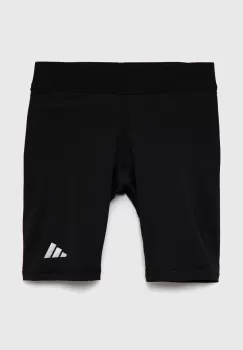 adidas Performance pantaloni scurti copii TF SHRT culoarea negru, neted imagine