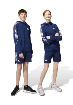 adidas Performance pantaloni scurti copii TIRO23L culoarea albastru marin, talie reglabila imagine