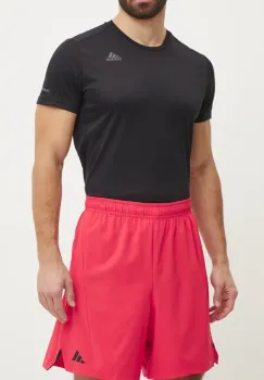 adidas Performance pantaloni scurti de antrenament Designed for Training culoarea rosu, JP4940 imagine