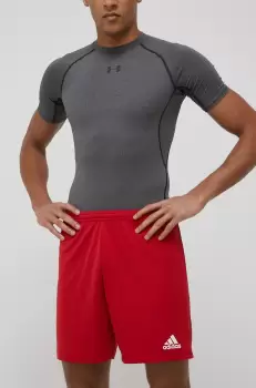 adidas Performance pantaloni scurti de antrenament Entrada 22 H61735 barbati, culoarea rosu imagine