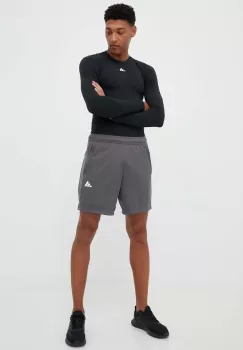 adidas Performance pantaloni scurti de antrenament Train Essentials culoarea gri imagine