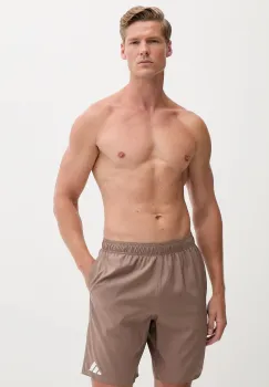 adidas Performance pantaloni scurti de baie Essentials culoarea maro, JX8758 imagine
