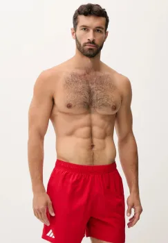 adidas Performance pantaloni scurti de baie Essentials culoarea rosu, JX2669 imagine