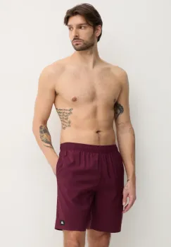adidas Performance pantaloni scurti de baie Solid CLX culoarea bordo, JD0318 imagine