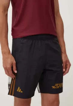 adidas Performance pantaloni scurti Pride barbati, culoarea negru, IW3954 imagine