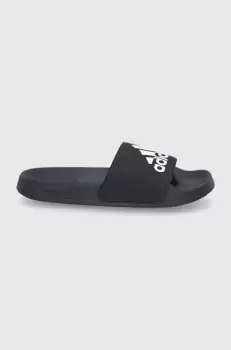 adidas Performance papuci Adilette barbati, culoarea negru imagine