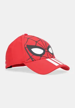 adidas Performance sapca de baseball din bumbac pentru copii Marvel culoare rosie JM1830 imagine