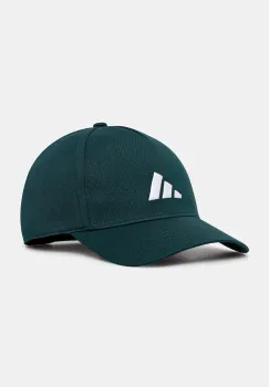 adidas Performance sapca din bumbac pentru copii culoarea verde, cu imprimeu, JX1259 imagine