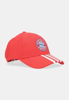 adidas Performance sapca FC BAYERN MUENCHEN culoarea rosu, JX0497 imagine
