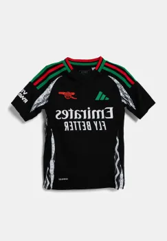 adidas Performance tricou copii AFC culoarea negru, cu imprimeu, IS8125 imagine