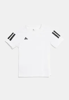 adidas Performance tricou copii culoarea alb, cu imprimeu, JI9249 imagine