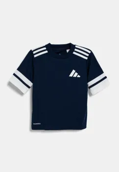 adidas Performance tricou copii culoarea bleumarin, cu imprimeu, JJ0053 imagine