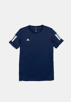 adidas Performance tricou copii culoarea bleumarin, cu imprimeu, JP1047 imagine