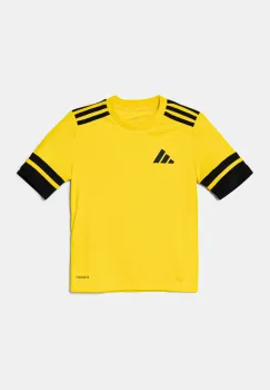 adidas Performance tricou copii culoarea galben, cu imprimeu, JJ0056 imagine