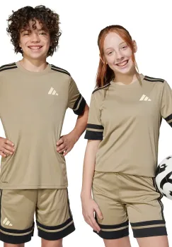 adidas Performance tricou copii culoarea maro, cu imprimeu, JP3415 imagine