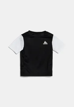 adidas Performance tricou copii culoarea negru, cu imprimeu, DP3220 imagine